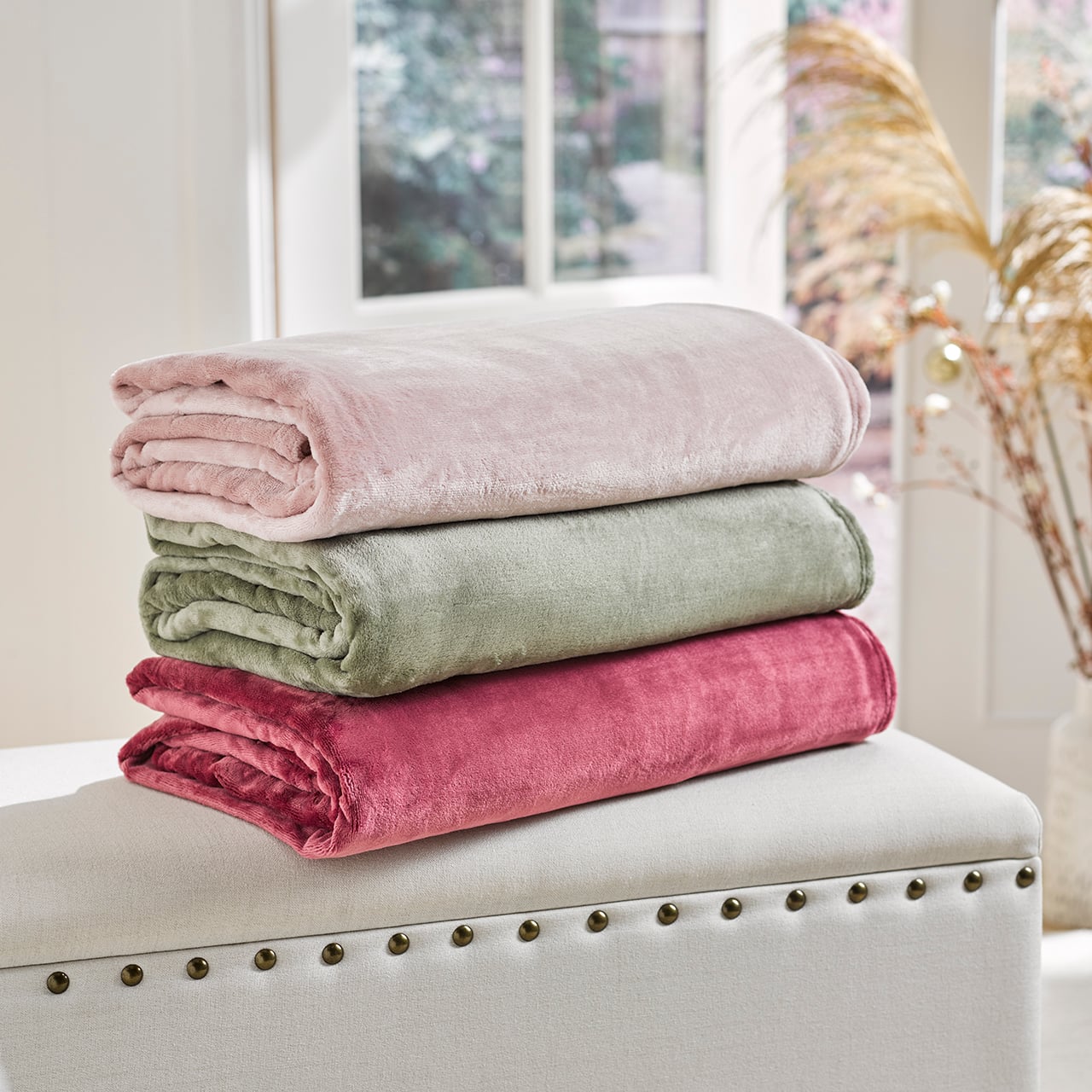 Cherry 1.7tog Fleece Blanket
