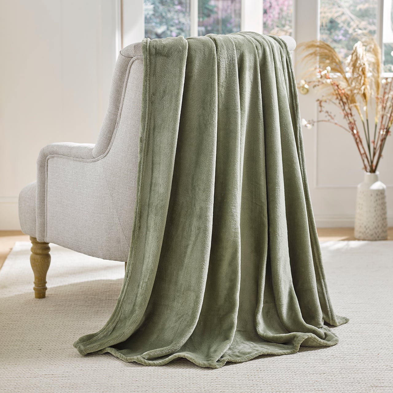 Sage 1.7tog Fleece Blanket