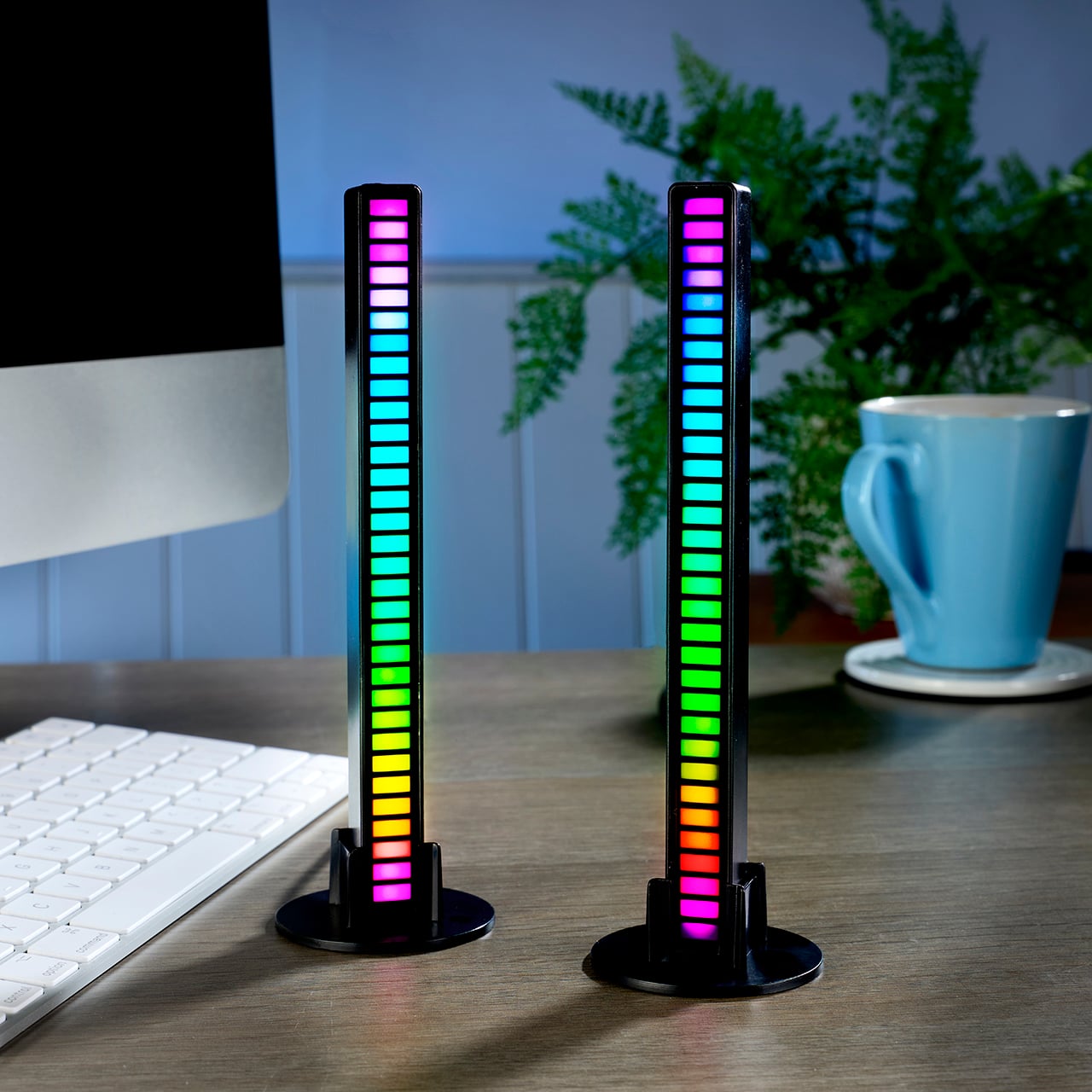 Set of 2 Sound Reactive Light Bars