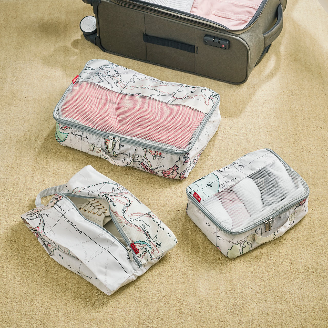 Set of 3 Travel Organiser Bags