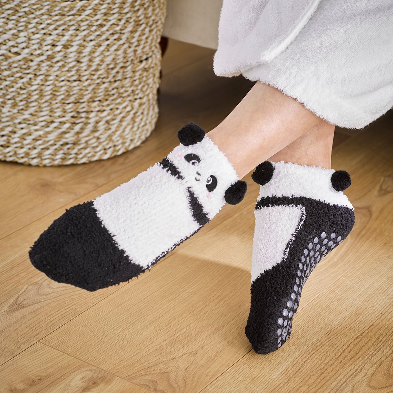 Panda Non-Slip Socks