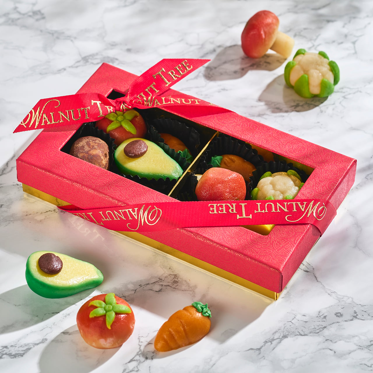 Marzipan Vegetables