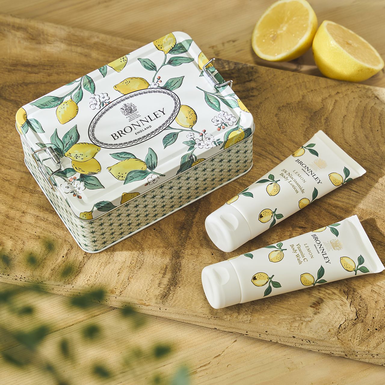 Bronnley Lemon Edit Gift Tin