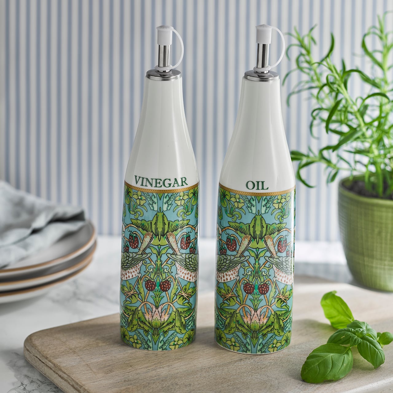 Ceramic Oil and Vinegar Set