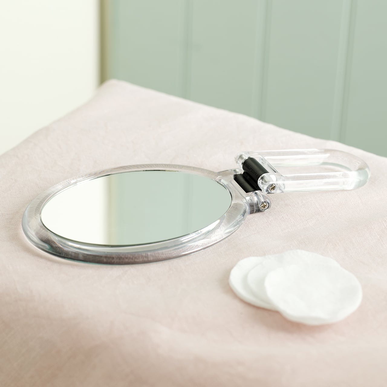 Oval Folding Mirror