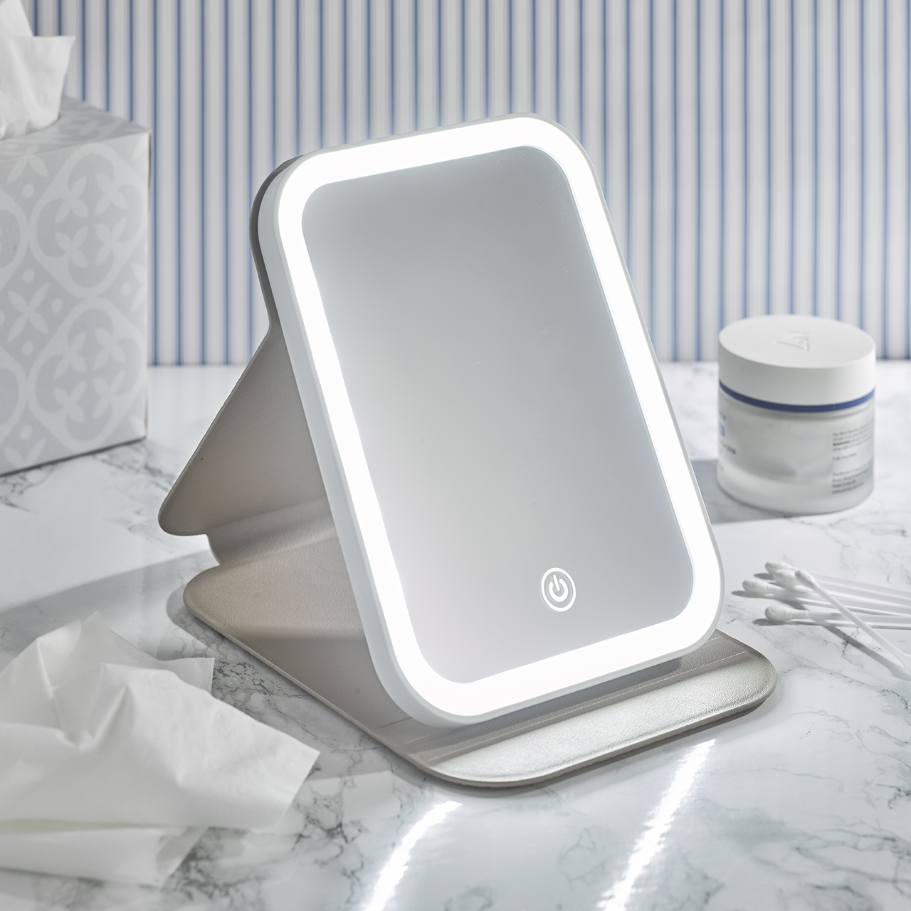 LED Travel Mirror