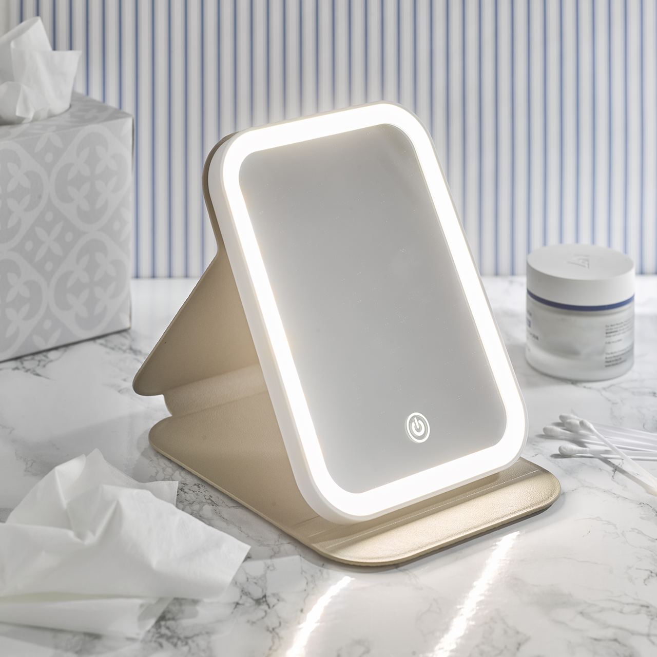 LED Travel Mirror