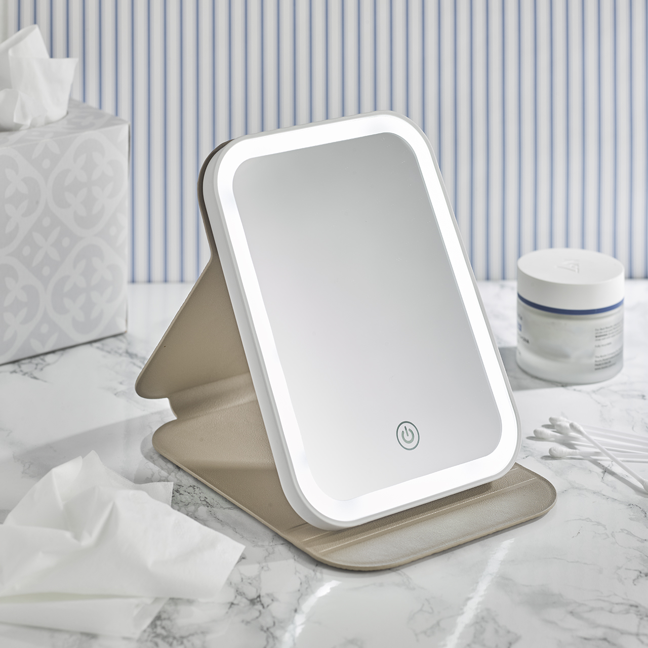LED Travel Mirror