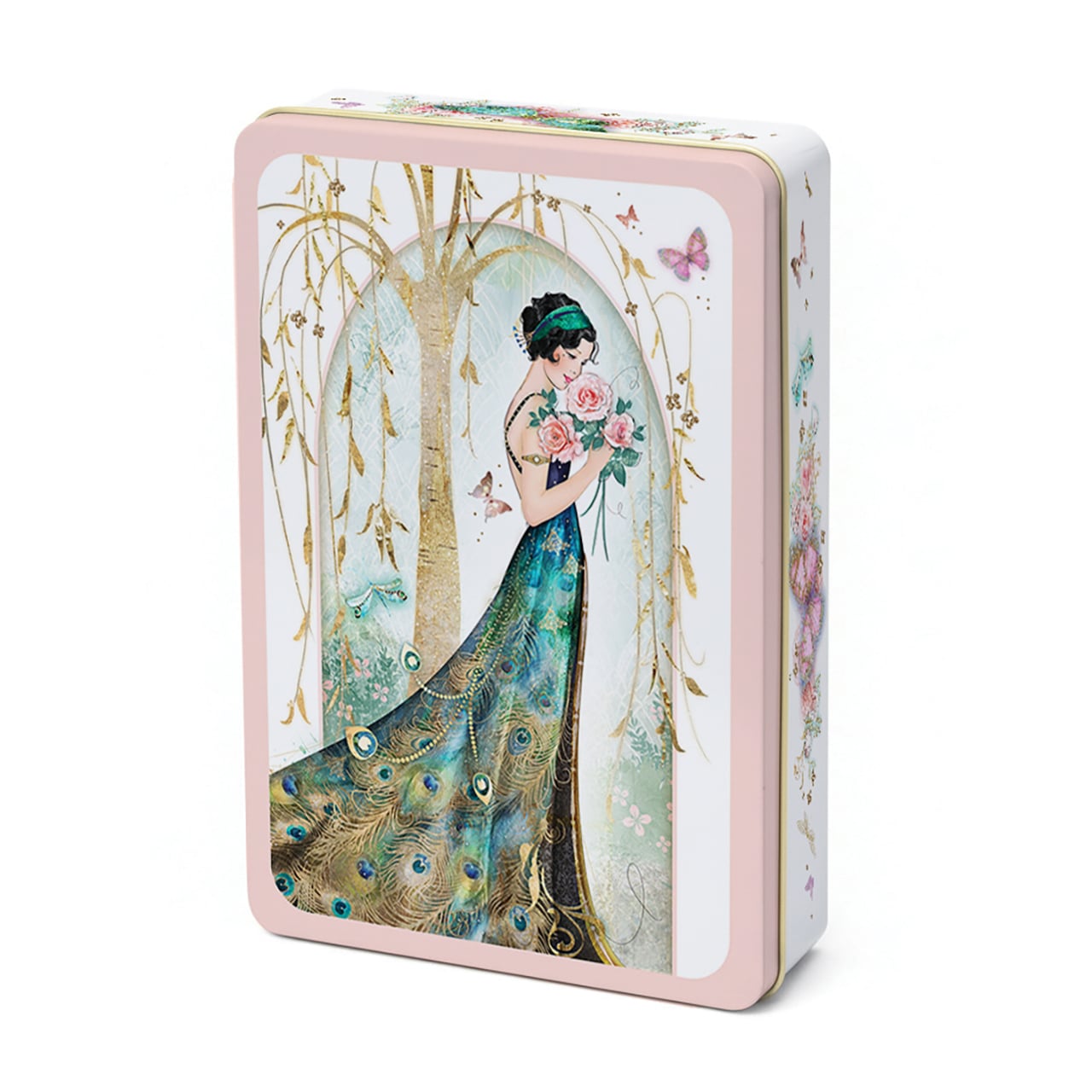 Willow Art Deco Biscuit Tin