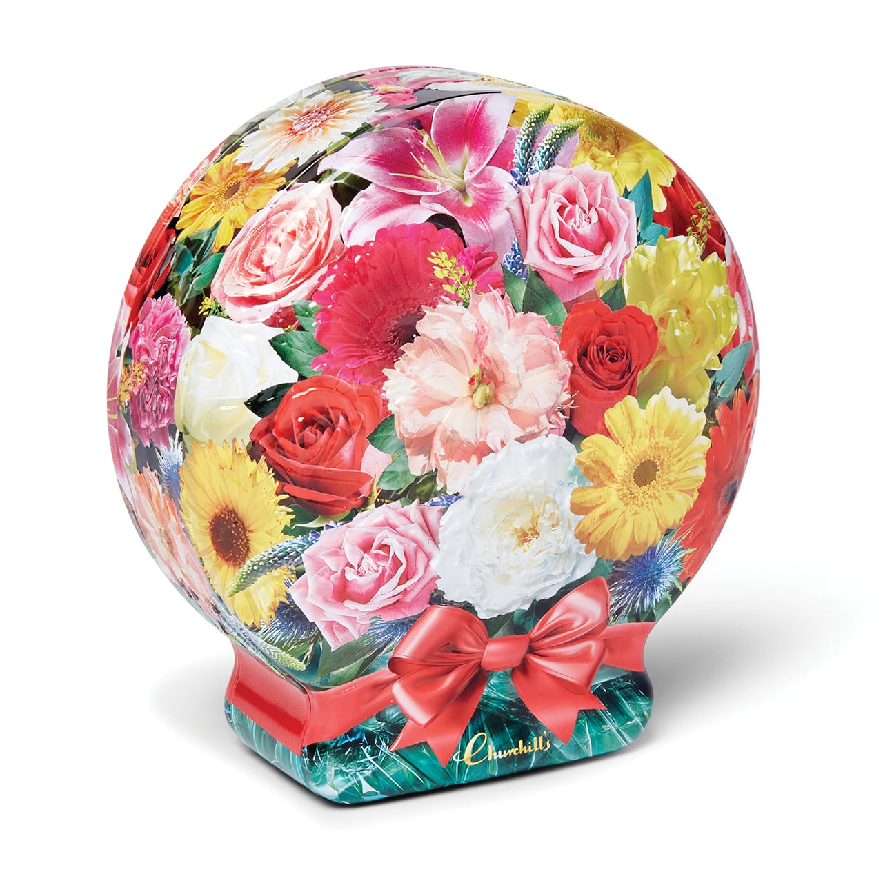 Romantic Bouquet Biscuit Tin