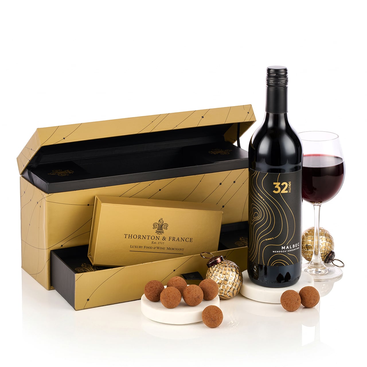 Red Wine and Truffles Gift Set