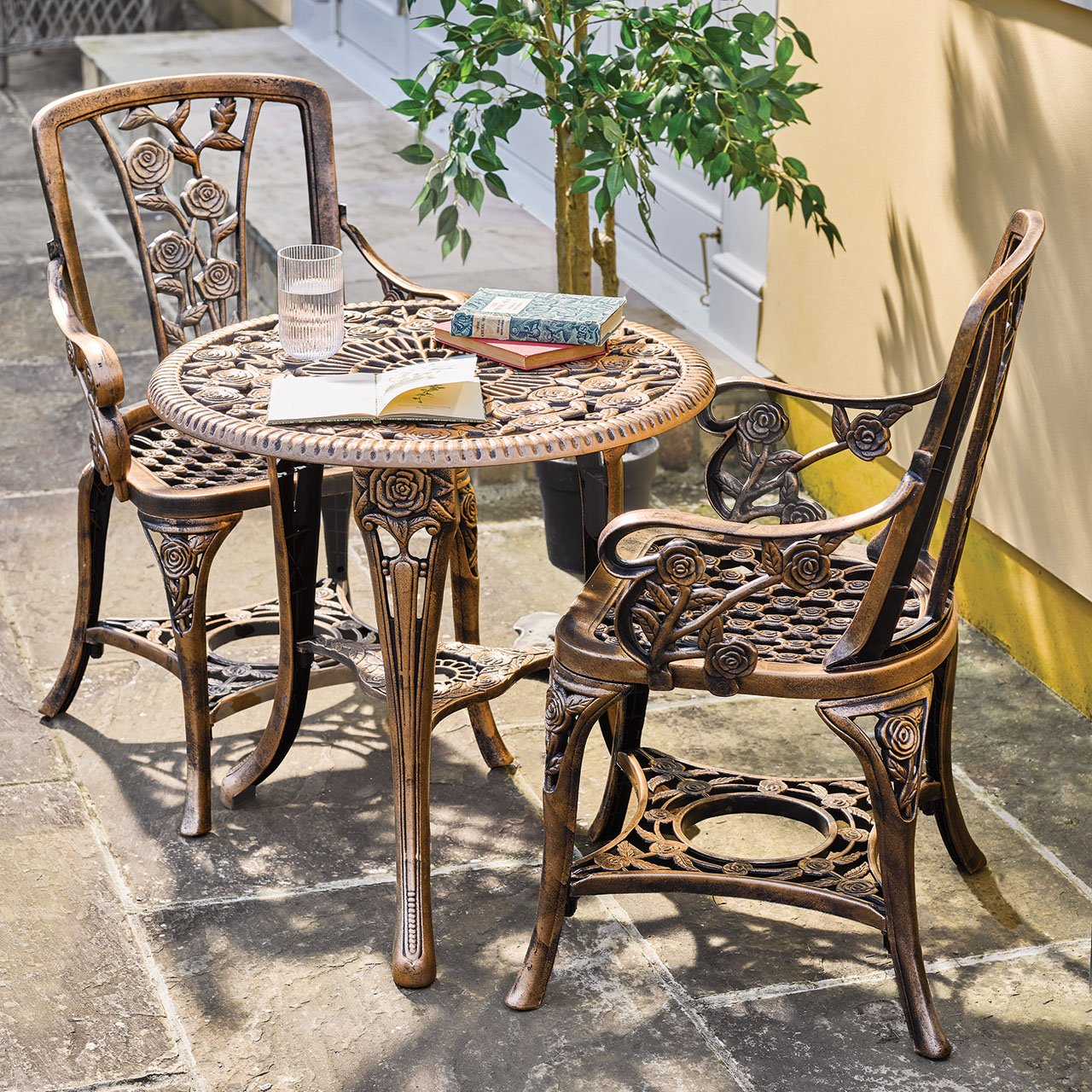 All-weather Rose Patio Set