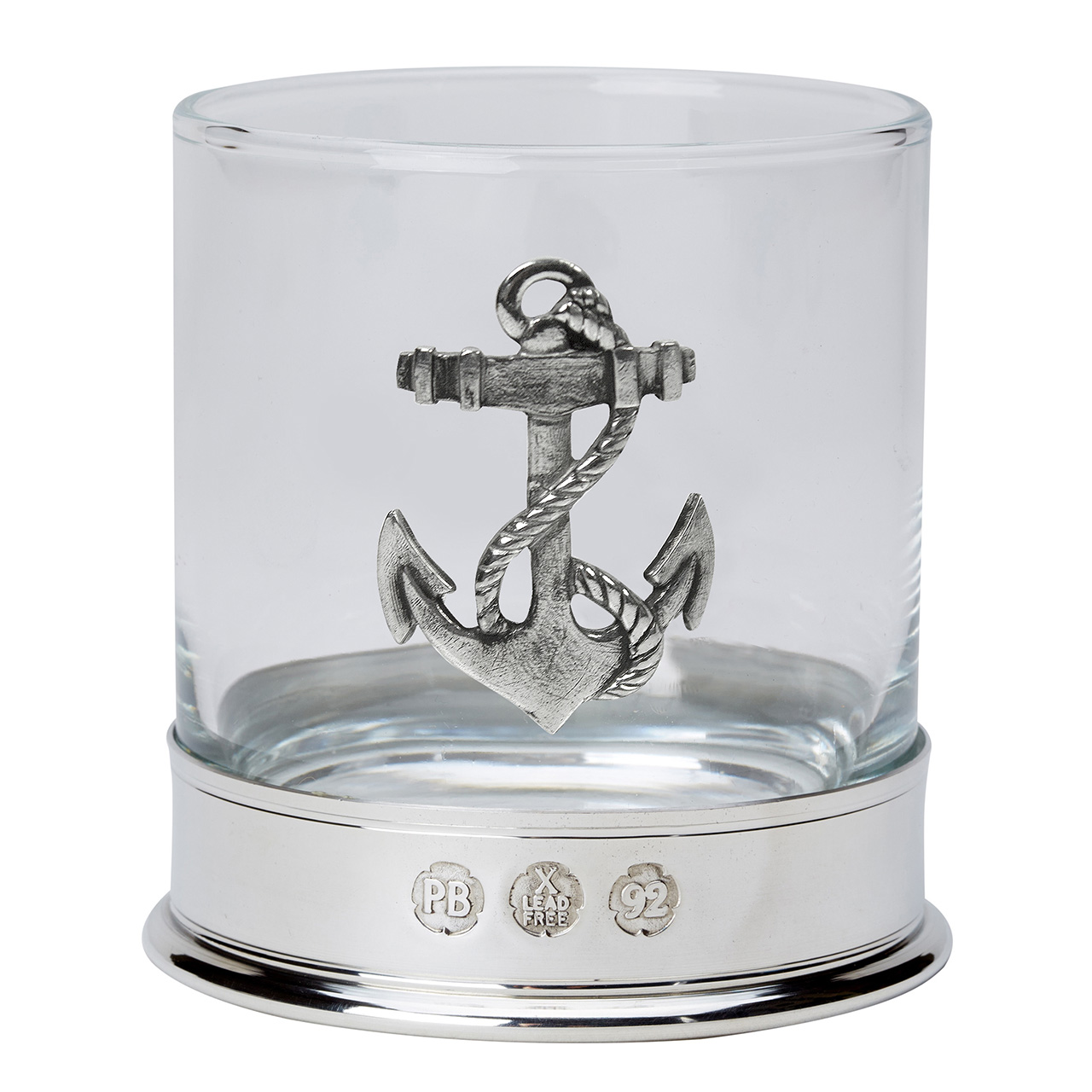 Pewter Mounted Tumbler
