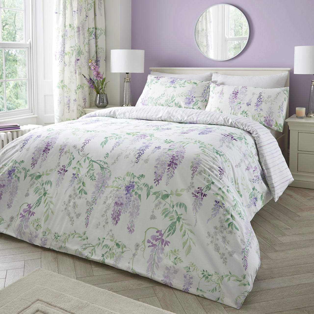 Dreamy Wisteria Duvet Set