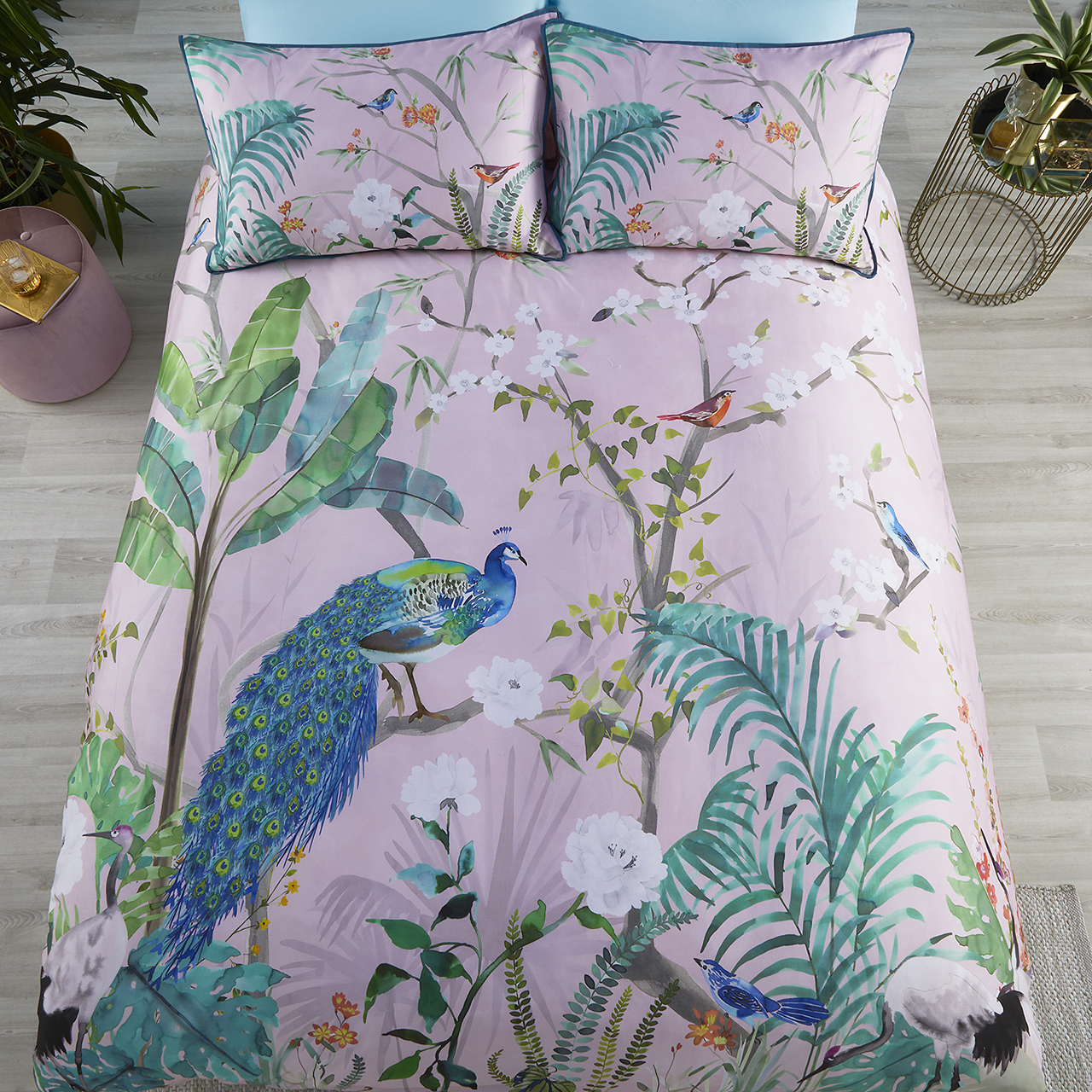King Peacock Jungle Duvet Cover Set Scott's of Stow