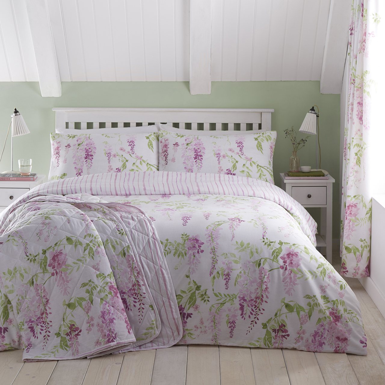 Dreamy Wisteria Duvet Set