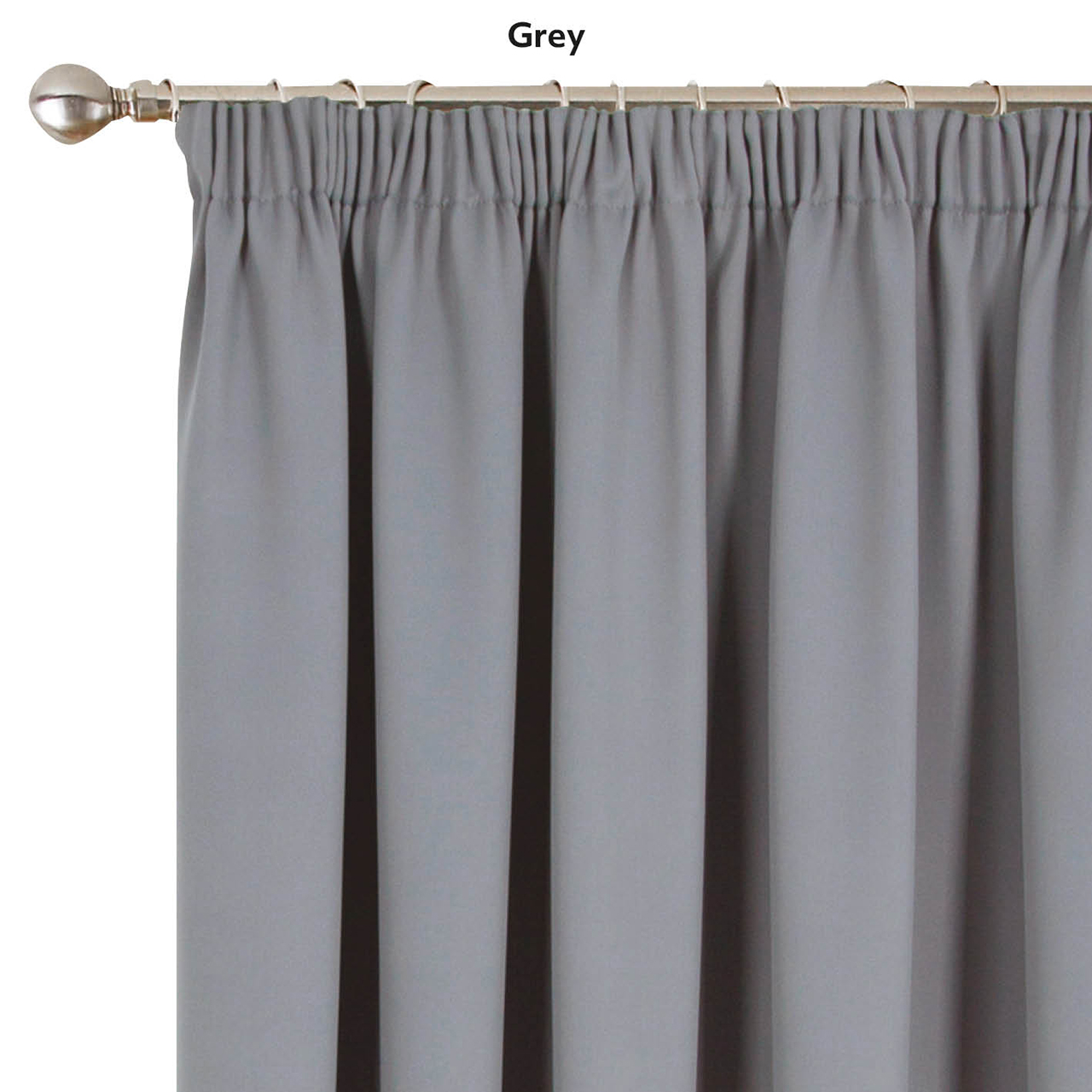 Woven Blackout Pencil Pleat Curtains