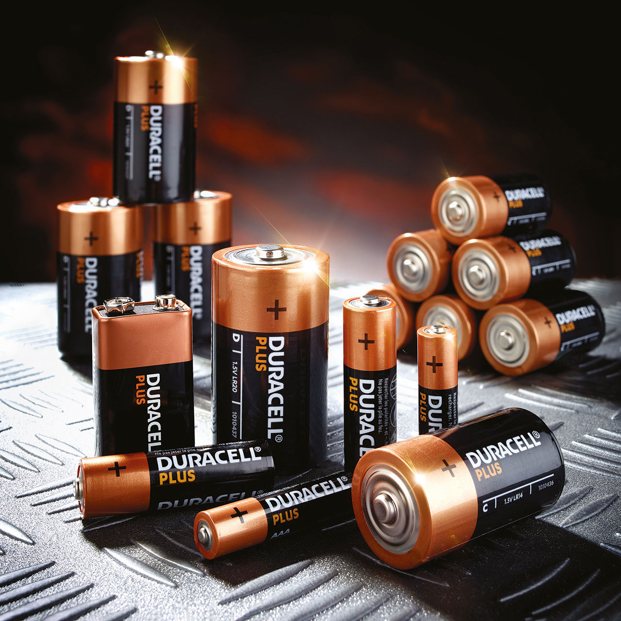 Duracell Plus Power 9v Batteries