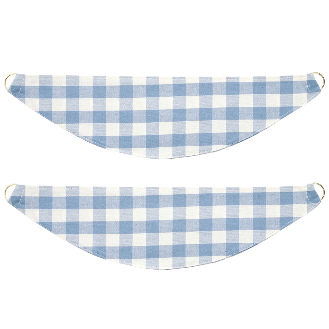 Gingham Tiebacks - Set of 2