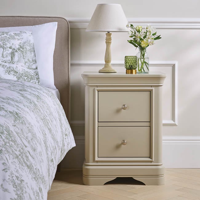 Lovell 2-Drawer Bedside Table