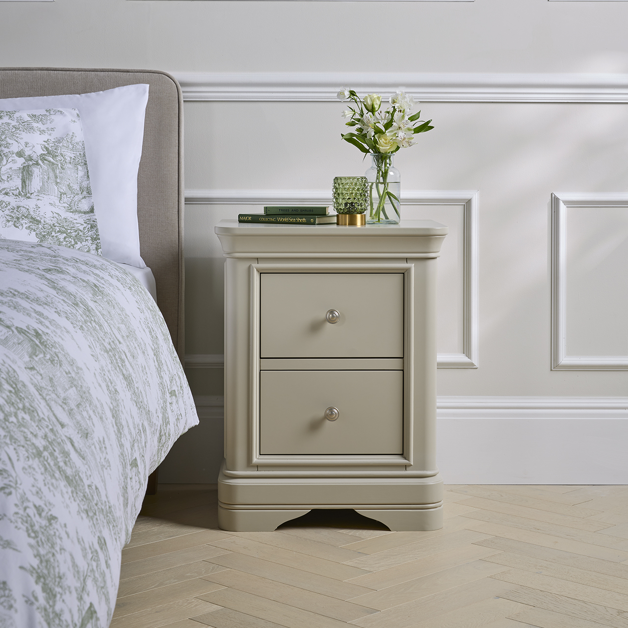 Lovell 2-Drawer Bedside Table