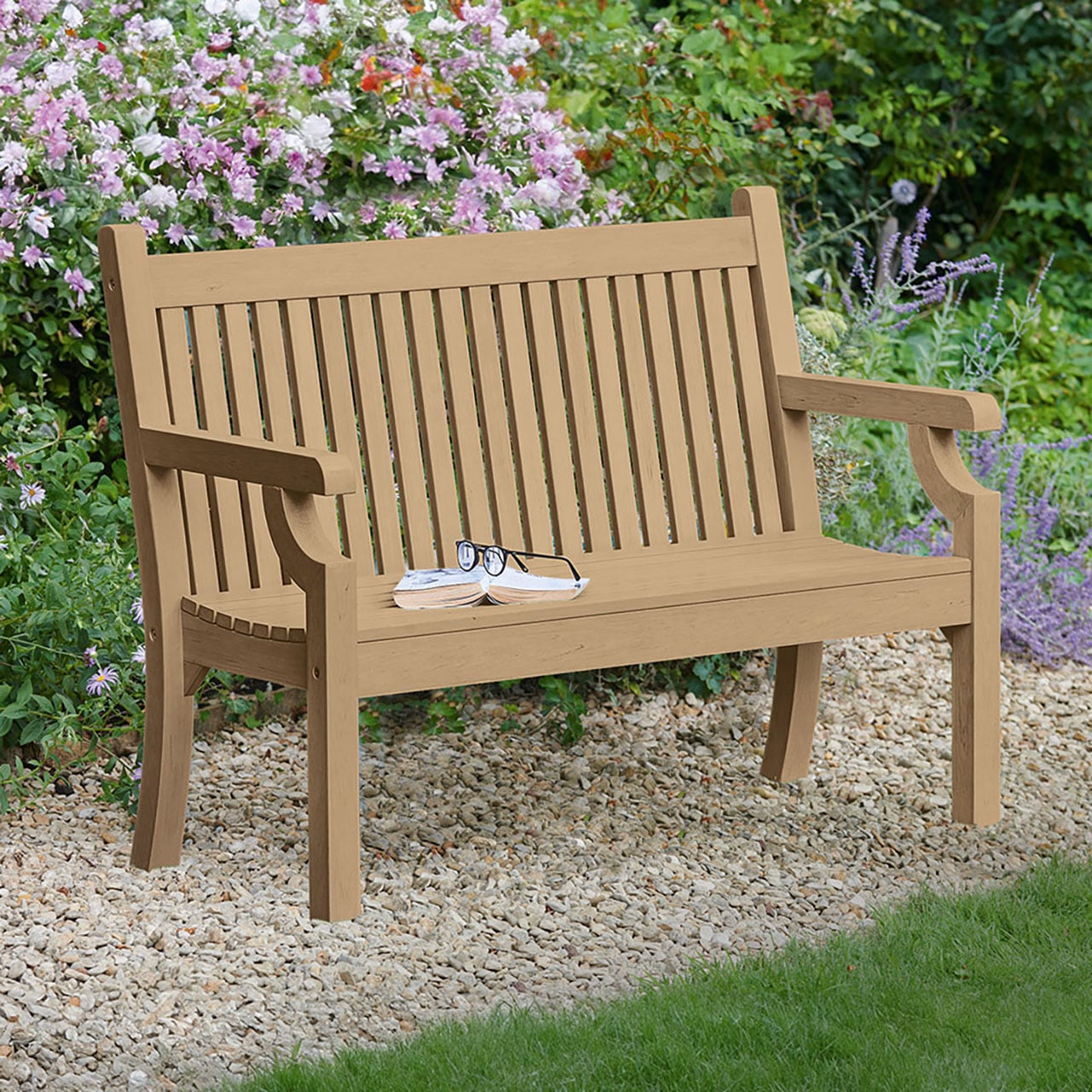 Polywood Bench - Teak