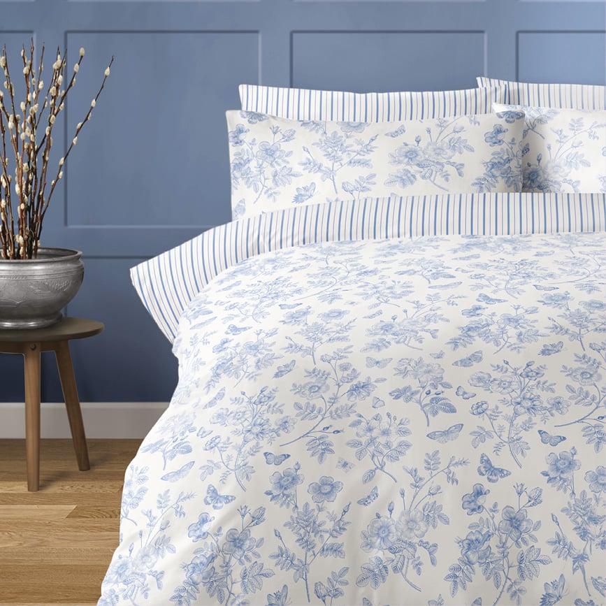 Blue Amelia Duvet Set