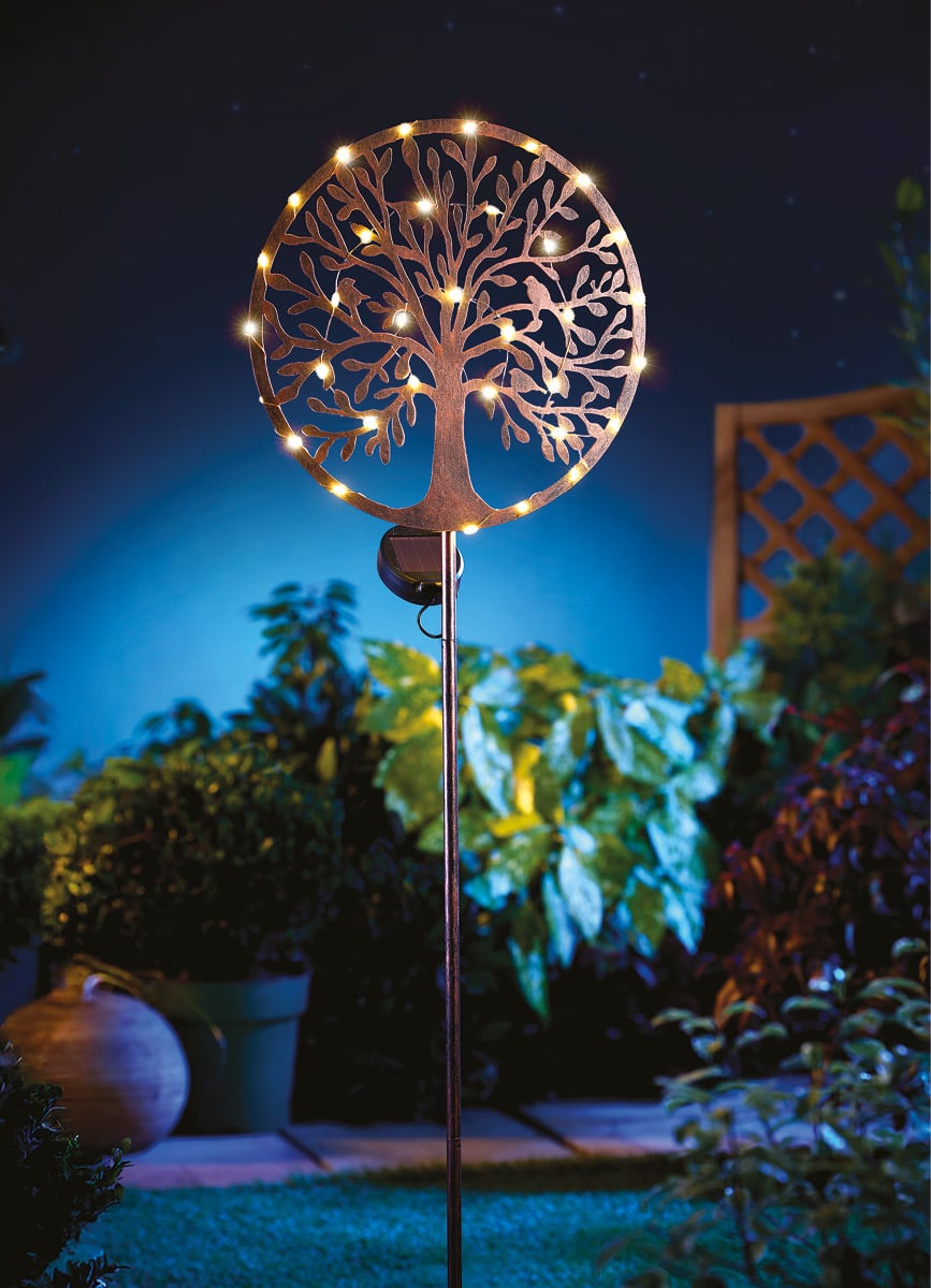 Tree of Life Solar Stake