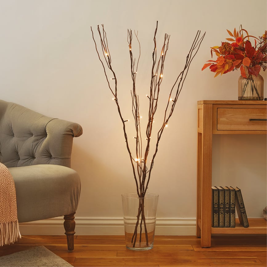 Wooden LED Twig Branches
