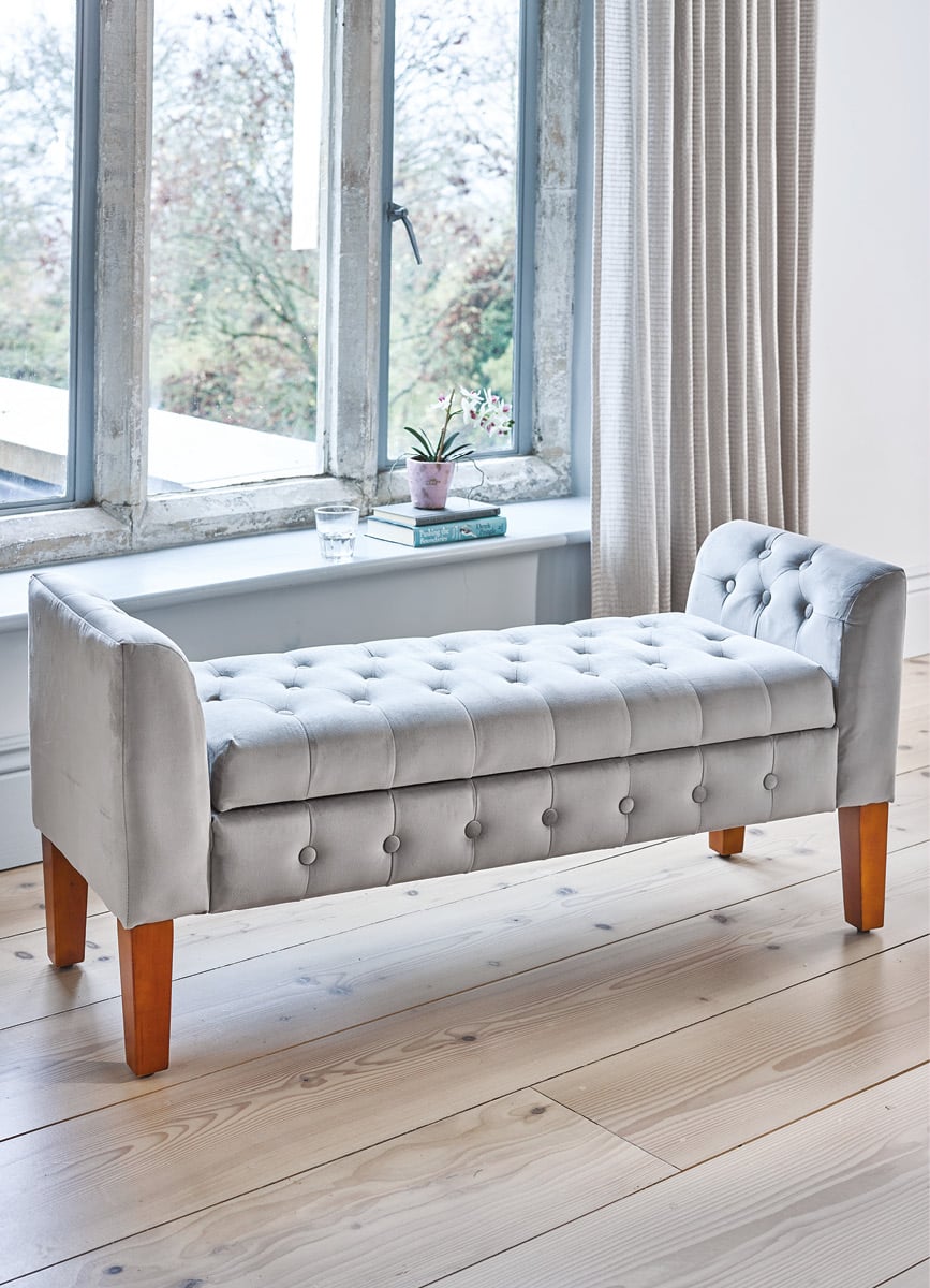 Campden Upholstered Storage Bench