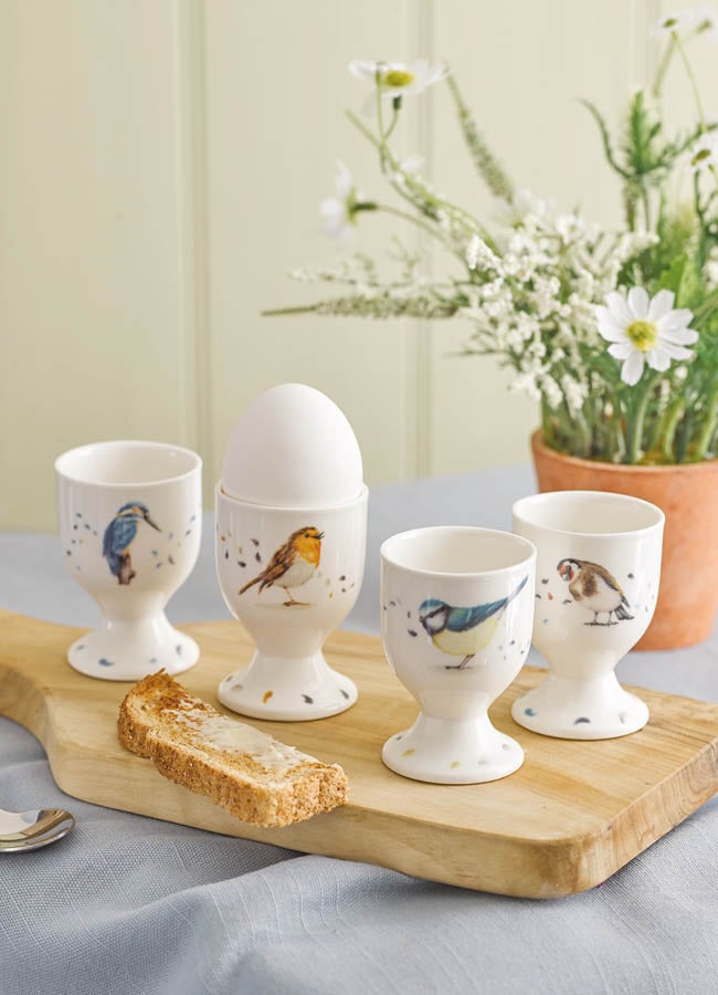 British Birds Egg Cups