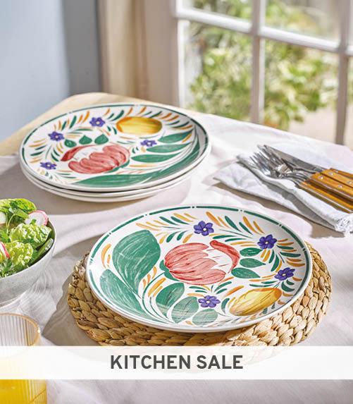 Set of 4 Wade Capri Dinner Plates